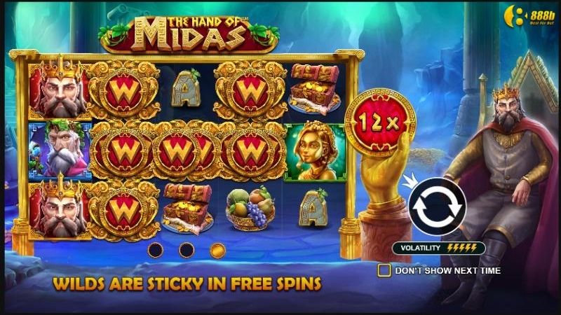 Nổ hũ the hand of midas - jackpot huyền bí đầy hấp dẫn 6 no-hu-the-hand-of-midas-2